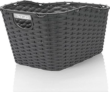 XLC Polyrattan HR Carry More Fahrradkorb anthrazit