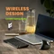 Perixx Periboard-732 Wireless Mini Keyboard, schwarz, LEDs weiß, USB, UK Vorschaubild