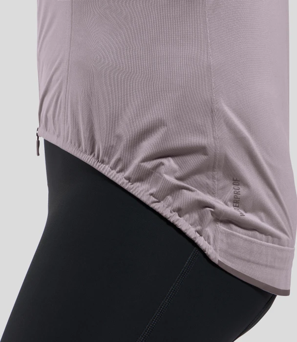 Odlo Zeroweight Performance Knit Fahrradjacke gray ridge (Damen)