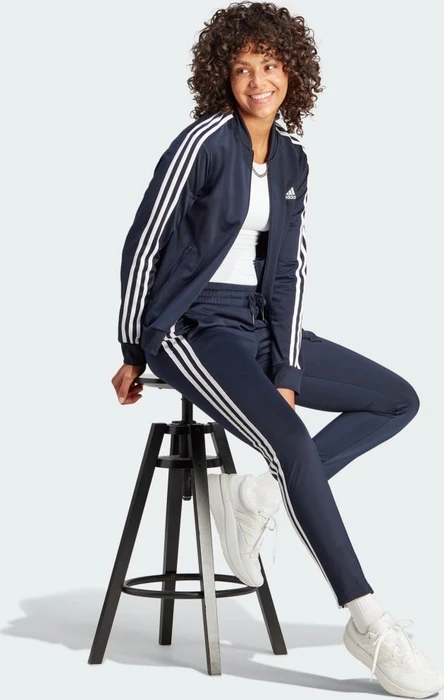 adidas Essentials 3-Streifen Trainingsanzug legend ink/white (Damen)