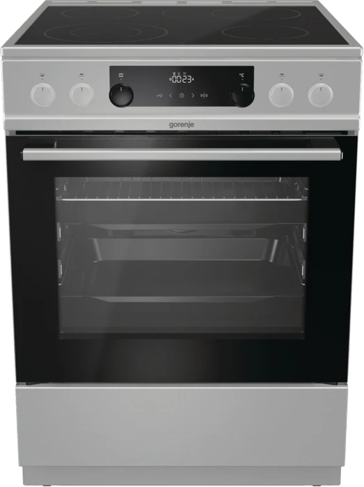 Gorenje ECS6350XPA Elektroherd mit Glaskeramik-Kochfeld
