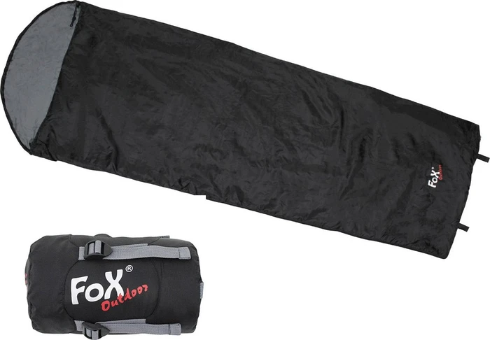 Fox Outdoor Extralight Mumienschlafsack schwarz