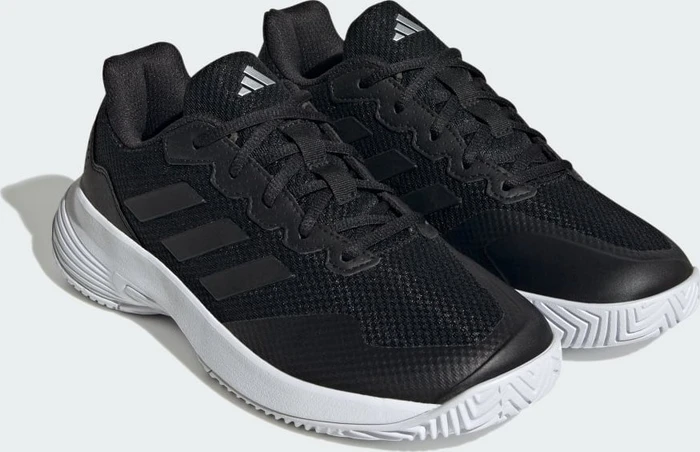 adidas Gamecourt 2.0 core black/silver metallic (Damen)