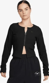 Nike Sportswear Chill Rib Strickjacke schwarz (Damen)