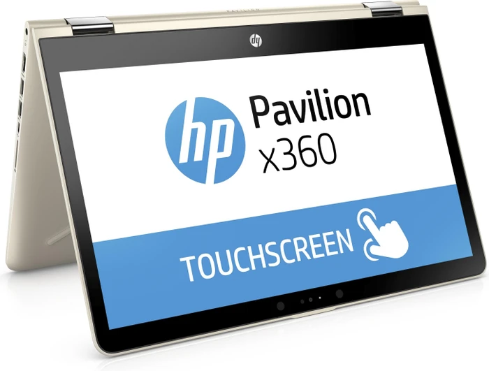 HP Pavilion x360 14-ba087ng, gold, Pentium Gold 4415U, 8GB RAM, 128GB SSD, DE
