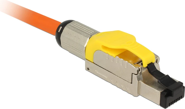 DeLOCK RJ-45 Cat6A Modularstecker, feldkonfektionierbar, Metall
