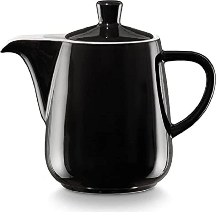 Melitta Pour Over Porzellan Kaffeekanne 600ml schwarz