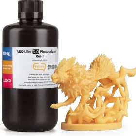 Elegoo ABS-like Resin V3.0 Yellow, 1.00kg