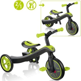 Globber Explorer 2in1 grün/schwarz