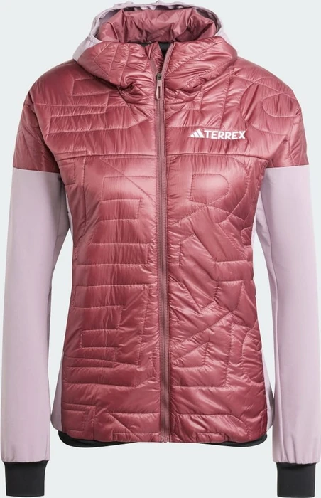 adidas Terrex Xperior Varilite Hybrid Primaloft Funktionsjacke preloved fig/burgundy (Damen)