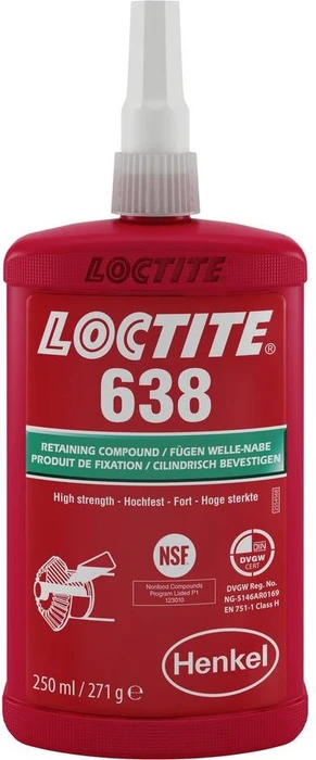Loctite 638 Schraubensicherung, 250ml