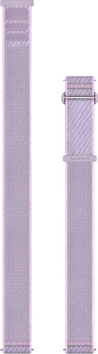 Garmin Schnellwechsel Ersatzarmband 18mm Nylon light purple/pink meringue