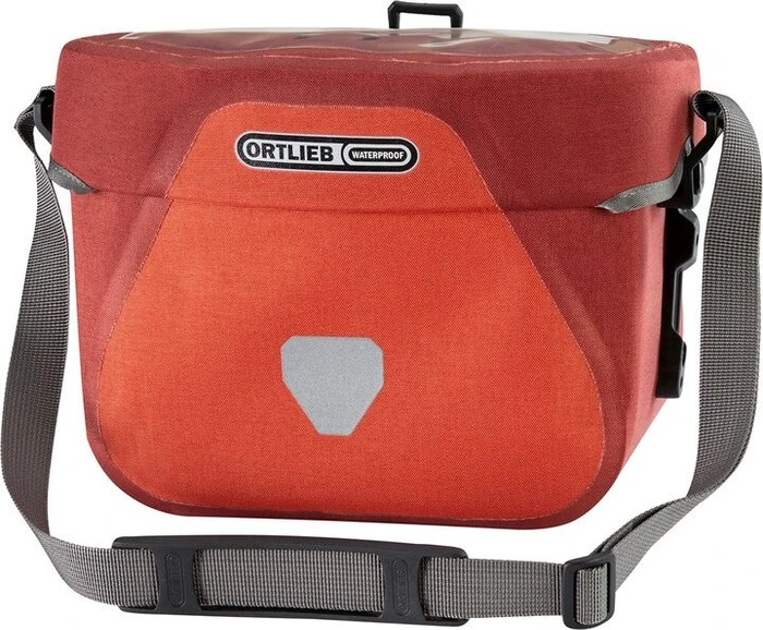 Ortlieb Ultimate Six Plus 6.5 Lenkertasche salsa/dark chili
