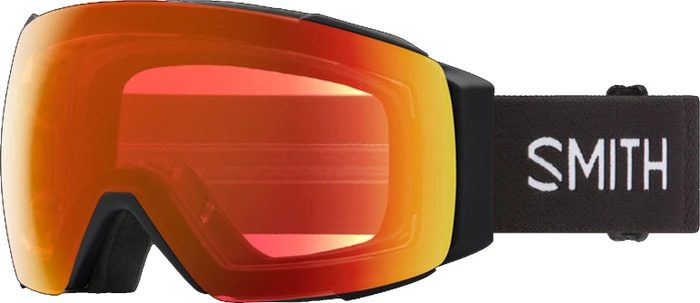 Smith I/O Mag black/chromapop everyday red mirror