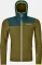 Ortovox Fleece Plus Hoody Funktionsjacke green moss (Herren) Vorschaubild