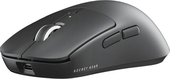 Secret Gear ZX2 8K Lightweight Wireless Gaming Mouse, schwarz, USB/Bluetooth