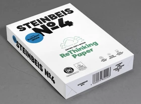Steinbeis No. 4 Evolution White ReThinking Universalpapier weiß, A4, 80g/m², 500 Blatt