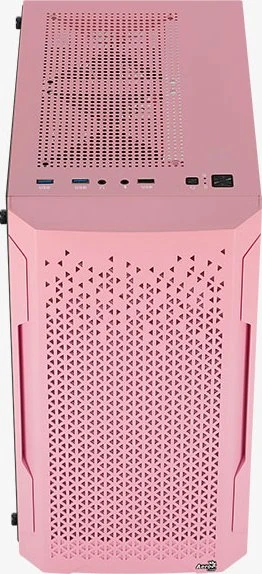 AeroCool Trinity Mini Pink, rosa, Glasfenster