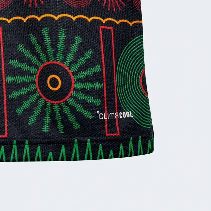 adidas Jamaika 26 x Bob Marley 2026 Auswärtstrikot kurzarm (Junior)