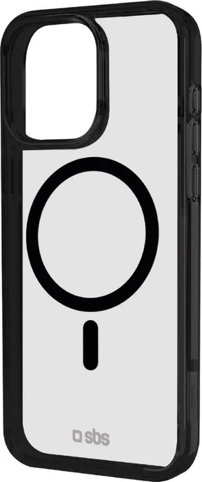 SBS Mobile Mag Frame Case für Apple iPhone 16 Pro Max schwarz
