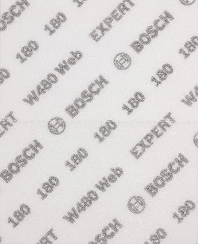 Bosch Professional EXPERT W480 Web 1/4 Schleifblatt K180, 115x140mm, 2 Stück