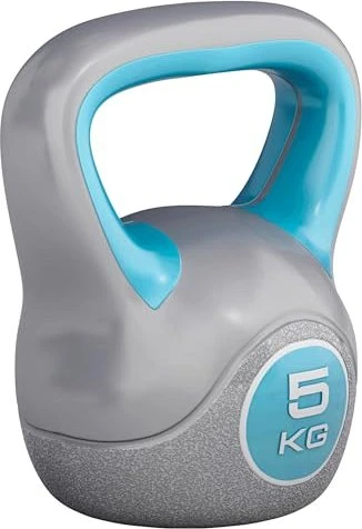 Gorilla Sports Kettlebell aus Kunststoff Gewichtsball