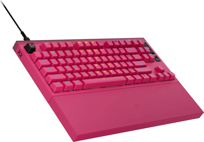 Logitech G PRO X2 TKL Rapid, magenta, KS-20 Magnetic Analog, USB, UK