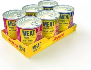 Josera Meat Lovers Pure Multipack, 4.80kg (6x 800g)