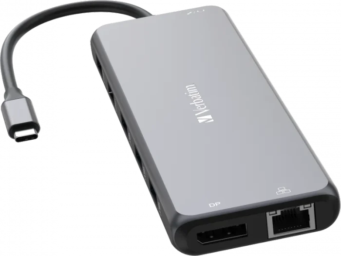 Verbatim USB-C Pro Multiport Hub CMH-13, USB-C 3.1 [Stecker]