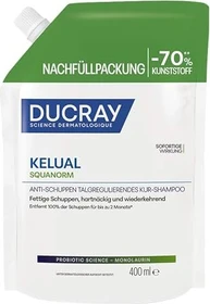 Pierre Fabre Ducray Kelual Squanorm fettige Schuppen Shampoo Refill, 400ml