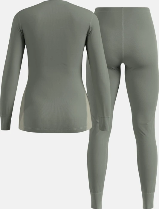 Odlo Active Warm Eco Set shadow/agate gray (Damen)