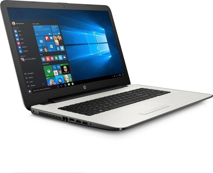 HP Laptop 17-x146ng, White Silver, Core i7-7500U, 8GB RAM, 1TB HDD, Radeon R5 M430, DE