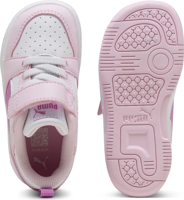 Puma Rebound V6 Lo pearl pink/mauve pop/puma white (Junior)