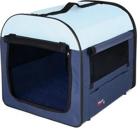 Trixie Hundebox Basic, 50 x 50 x 60cm, Dunkelgrau/Hellgrau