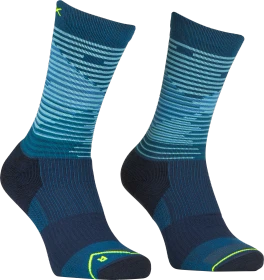 Ortovox All Mountain Mid Socken petrol blue (Herren)