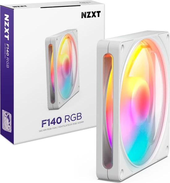 NZXT F140 RGB, weiß, 140mm