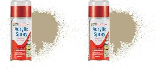 Humbrol Acrylic Spray Paint 237 desert tan matt, 150ml