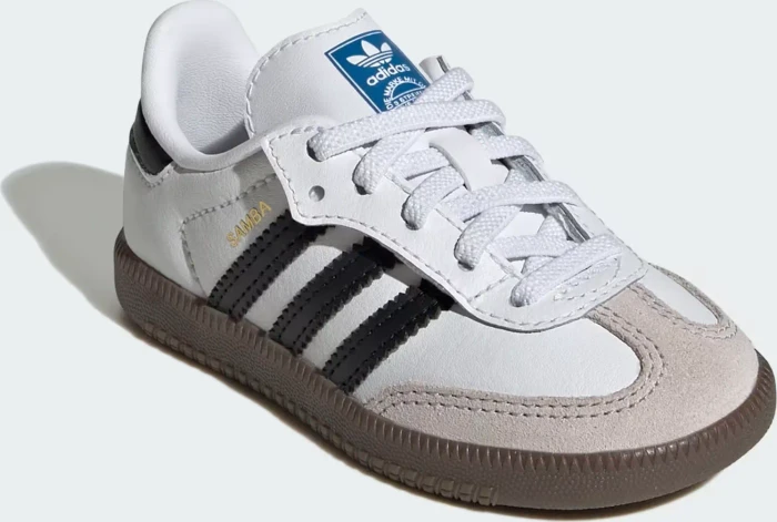 adidas Samba OG Comfort Closure Elastic Lace cloud white/core black/gum (Junior)