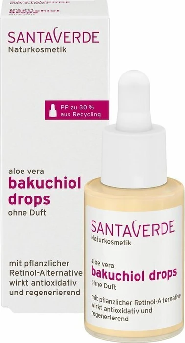 Santaverde Bakuchiol Drops ohne Duft, 30ml