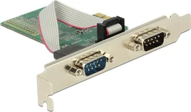 DeLOCK 2x seriell, PCIe x1 (89555)