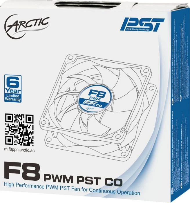 ARCTIC F8 PWM PST CO, 80mm