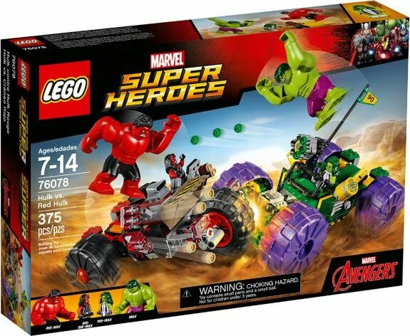 LEGO Marvel Super Heroes Spielset - Hulk gegen Red Hulk