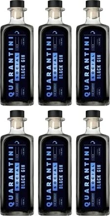 Quarantini Social Black Gin 500ml