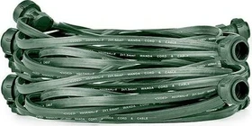 LEDmaxx Lichterkette grün 10x E27