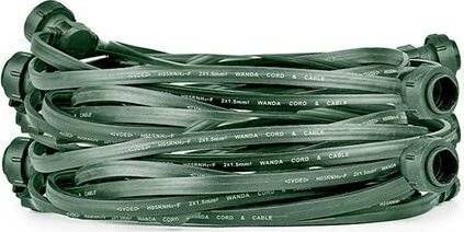LEDmaxx Lichterkette grün 10x E27