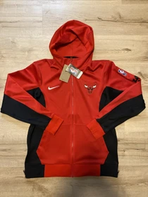 Nike Chicago Bulls Showtime Dri-FIT NBA Hoodie university red/black/white