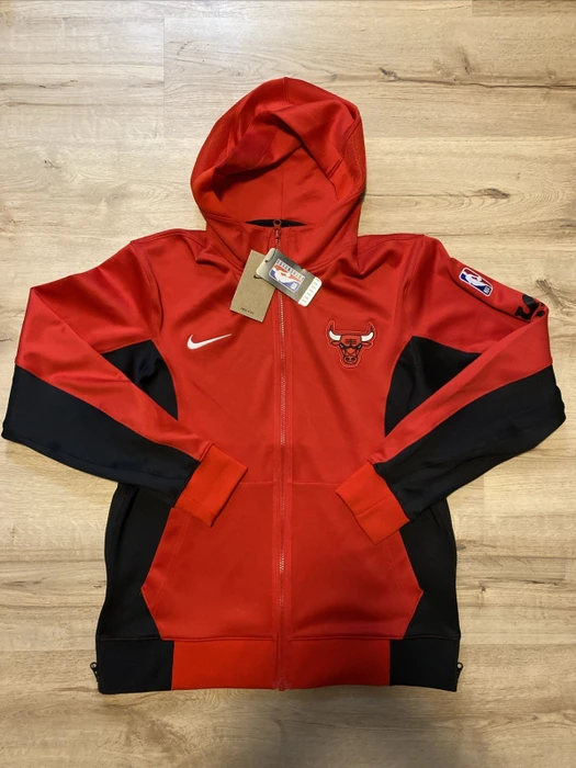 Nike Chicago Bulls Showtime Dri-FIT NBA Hoodie university red/black/white
