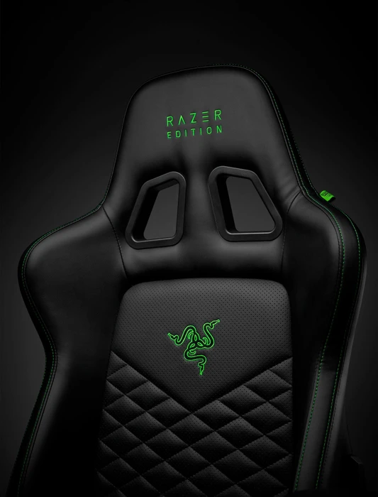 Razer Tarok Natrix Gamingstuhl, schwarz/grün