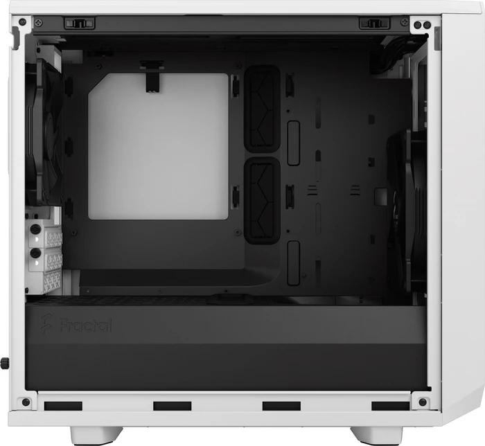 Fractal Design Meshify 2 Nano White TG Clear Tint, Glasfenster, Mini-ITX