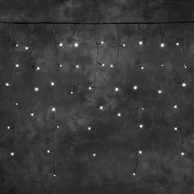 Konstsmide System Erweiterung Lichtervorhang LED 100x warmweiß